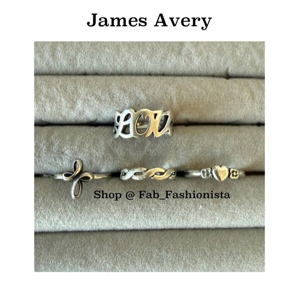 James Avery Ring Bundle